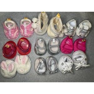 Build A Bear Shoe Lot (9 Pairs) BAB Good Condition